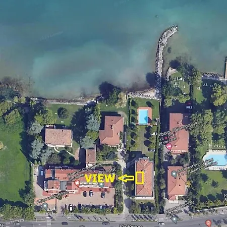 Lägenhet Casa Lugana 9 - Monolocale Con Piscina Fronte Sirmione